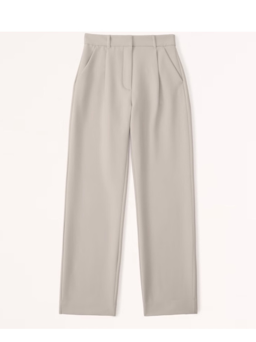 A&F Tailored Straight Pant Short
